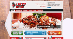 Desktop Screenshot of luckykitchenaz.com